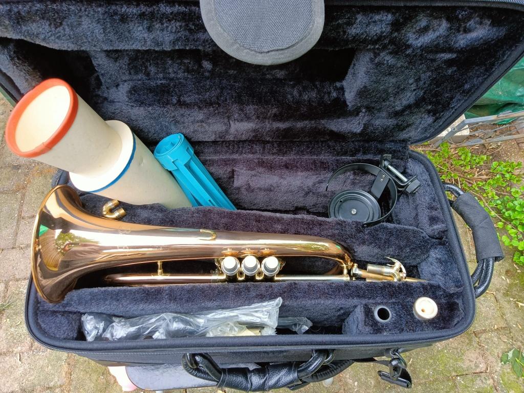 3 Trompetten, Muziek en Instrumenten, Blaasinstrumenten | Trompetten, Ophalen, Gebruikt, Overige typen