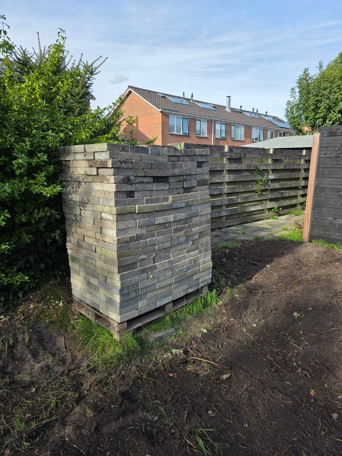 Gebruikte stenen voor tuin - ca. 24m2, Ophalen, Gebruikt, 10 m² of meer, Beton
