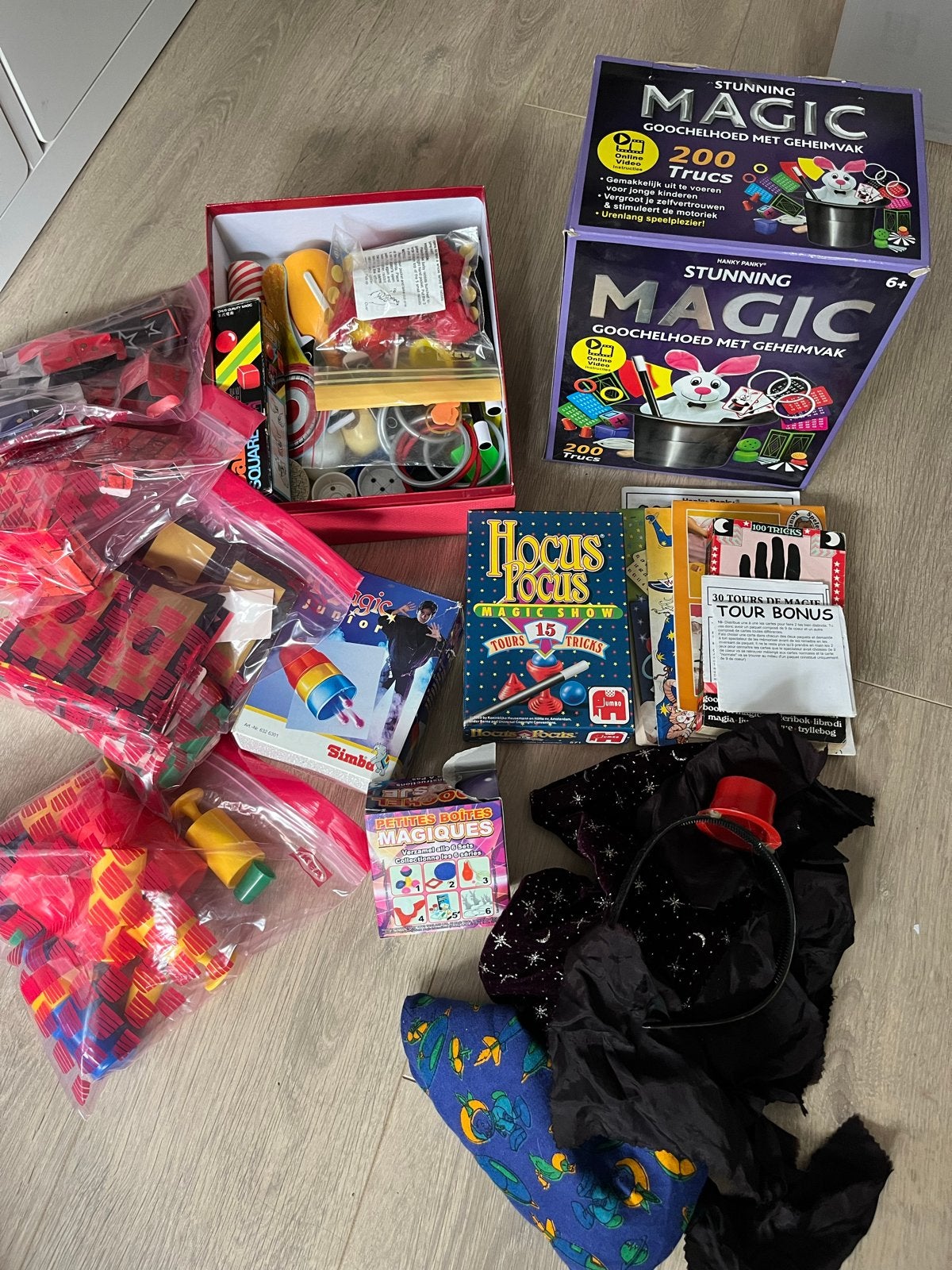Grote collectie goocheltrucs en goochelsets, Kinderen en Baby's, Ophalen of Verzenden, Gebruikt, Ontdekken