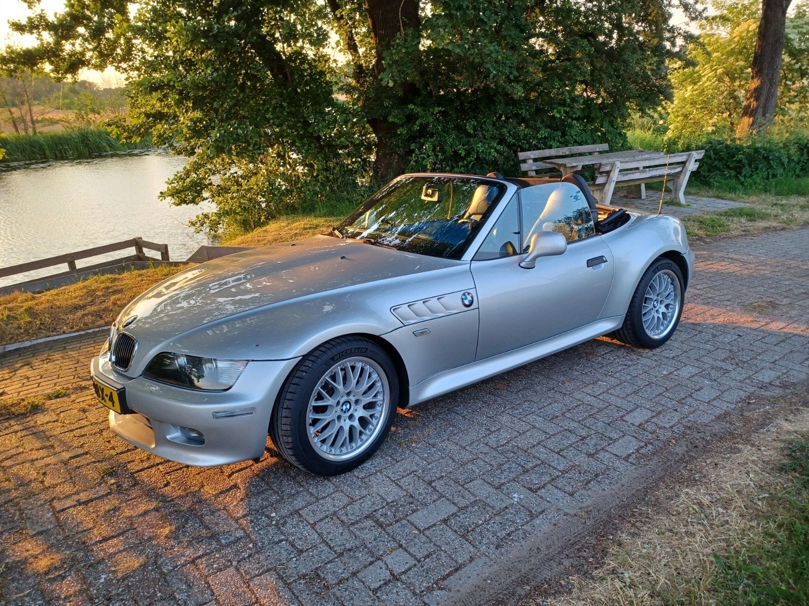 BMW Z3 3.0i in Titan Silver Metallic, Auto's, BMW, Particulier, Z3, ABS, Airbags, Airconditioning, Boordcomputer, Centrale vergrendeling
