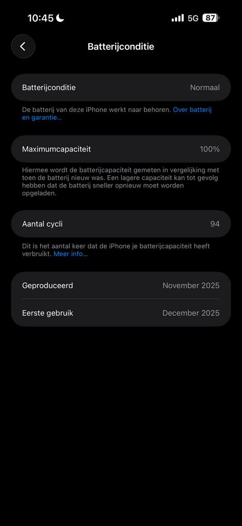 Iphone 17 Pro Max te koop of te ruil tegen 16pro/max17 pro, Ophalen, Zo goed als nieuw, Zwart, 128 GB
