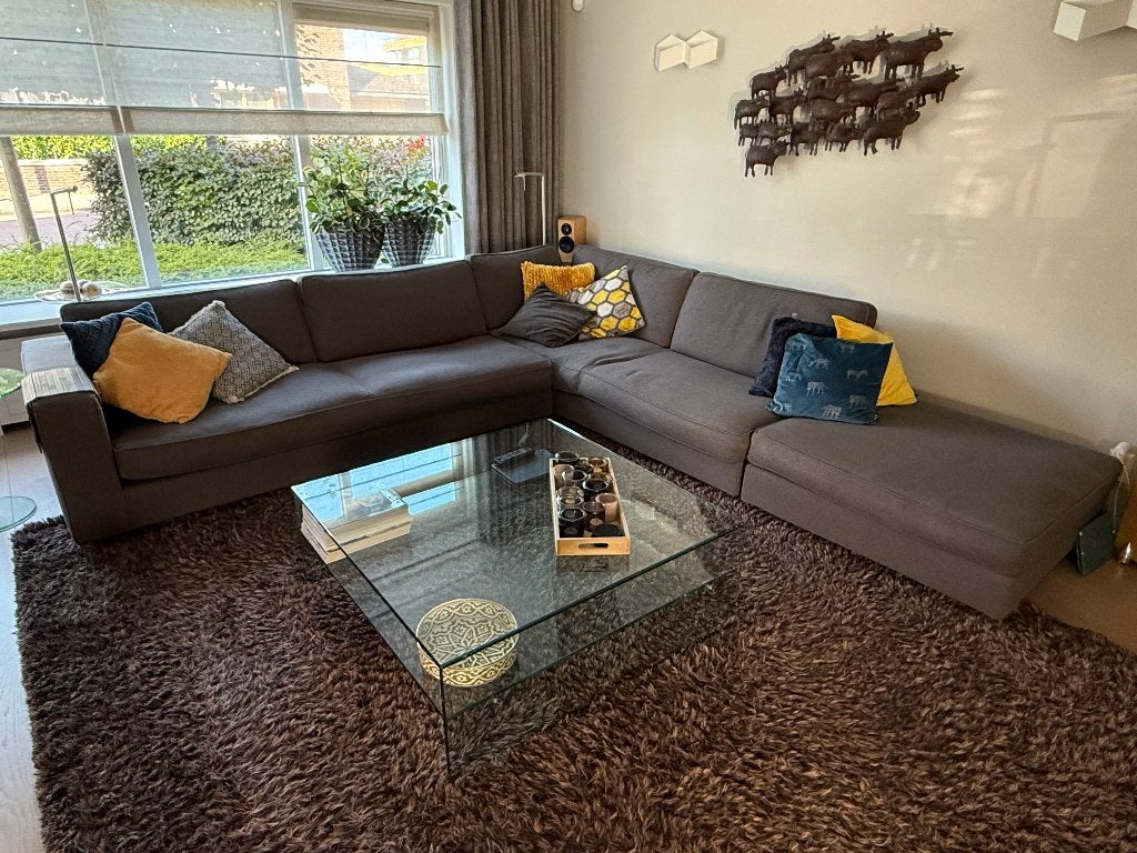 Minotti (hoek)bank Hilton, Ophalen, Gebruikt, Hoekbank, 75 tot 100 cm