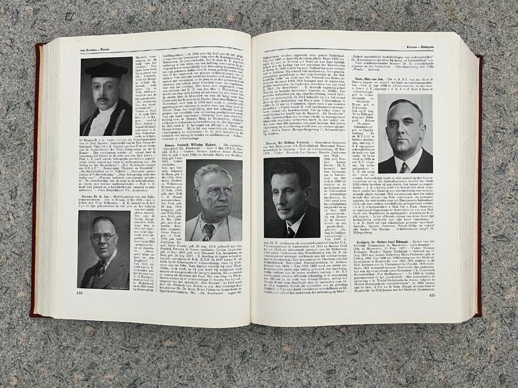 Persoonlijkheden in het Koninkrijk der Nederlanden (1938), Boeken, Meerdere auteurs, Ophalen, 20e eeuw of later, Gelezen