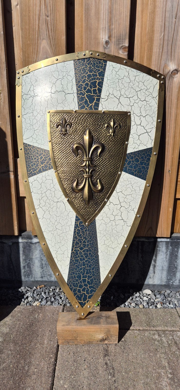 Karel de Grote Schild Toledo Spanje 45x70cm, Ophalen of Verzenden, Gebruikt