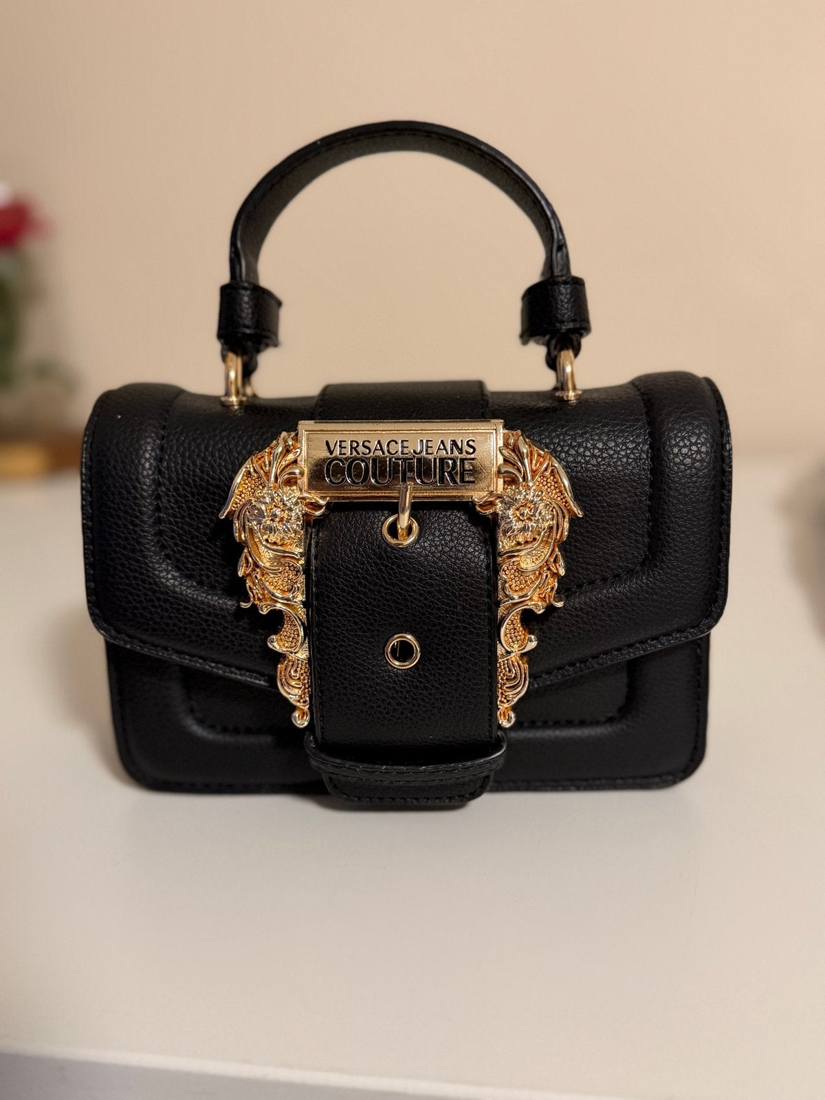 Versace Jeans Couture handtas - Zwart, Ophalen of Verzenden, Zo goed als nieuw, Zwart, Handtas