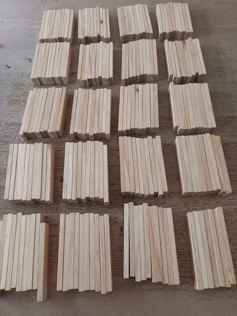 97 stuks Kapla blokjes, Kinderen en Baby's, Speelgoed | Educatief en Creatief, Ophalen, Gebruikt, Bouwen