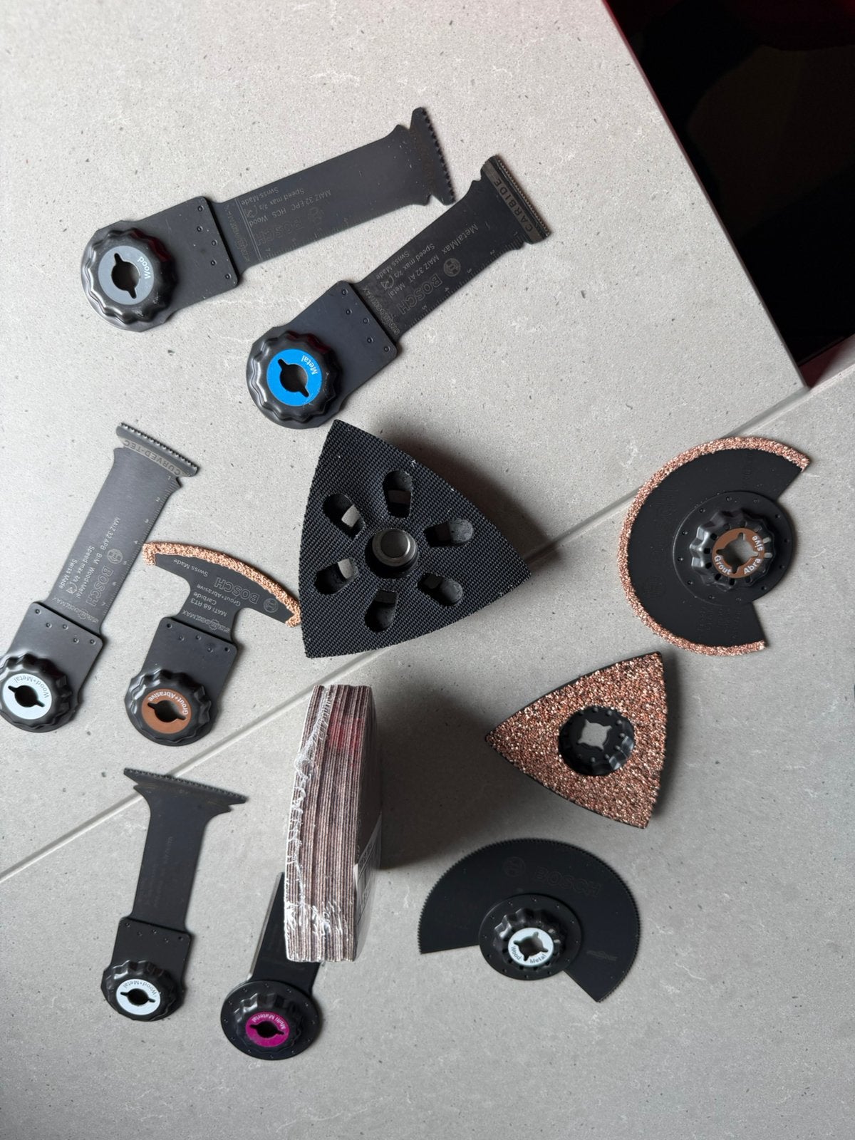 Bosch Professional GOP 55-36 accessoires set nieuw Starlock, Ophalen of Verzenden, Zo goed als nieuw