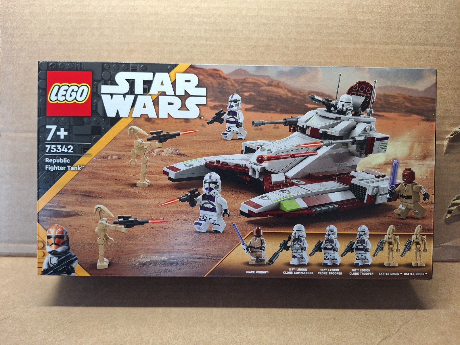 STAR WARS 75342 Republic Fighter tank NIEUW, Ophalen of Verzenden, Nieuw, Complete set, Lego