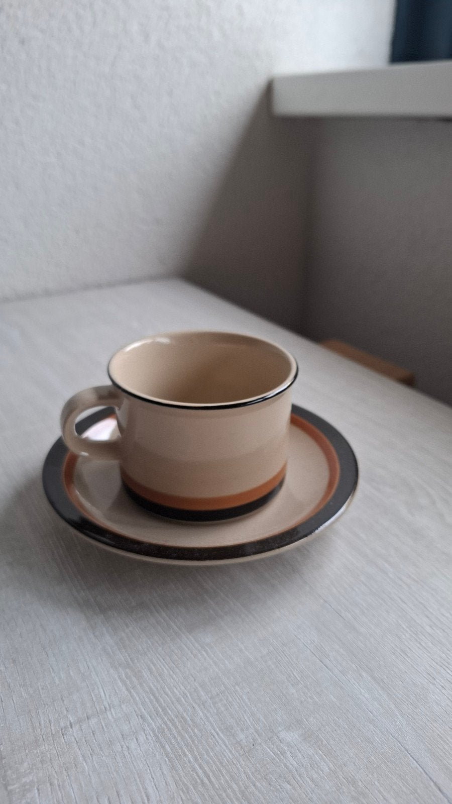 te koop retro koffiekopje, Huis en Inrichting, Keuken | Servies, Ophalen, Vintage, Nieuw, Kop(pen) en/of Schotel(s)