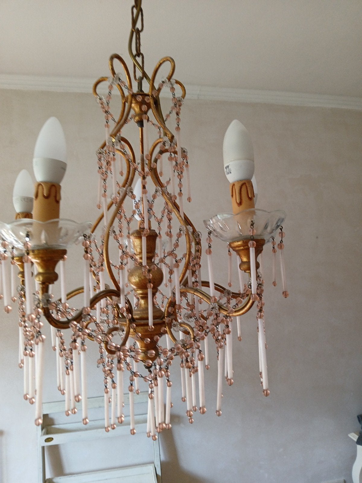 Antieke Hanglampen, Ophalen of Verzenden