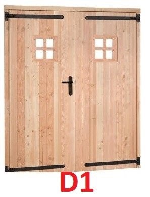 Verschillende tuindeuren, Ophalen, -, -, -