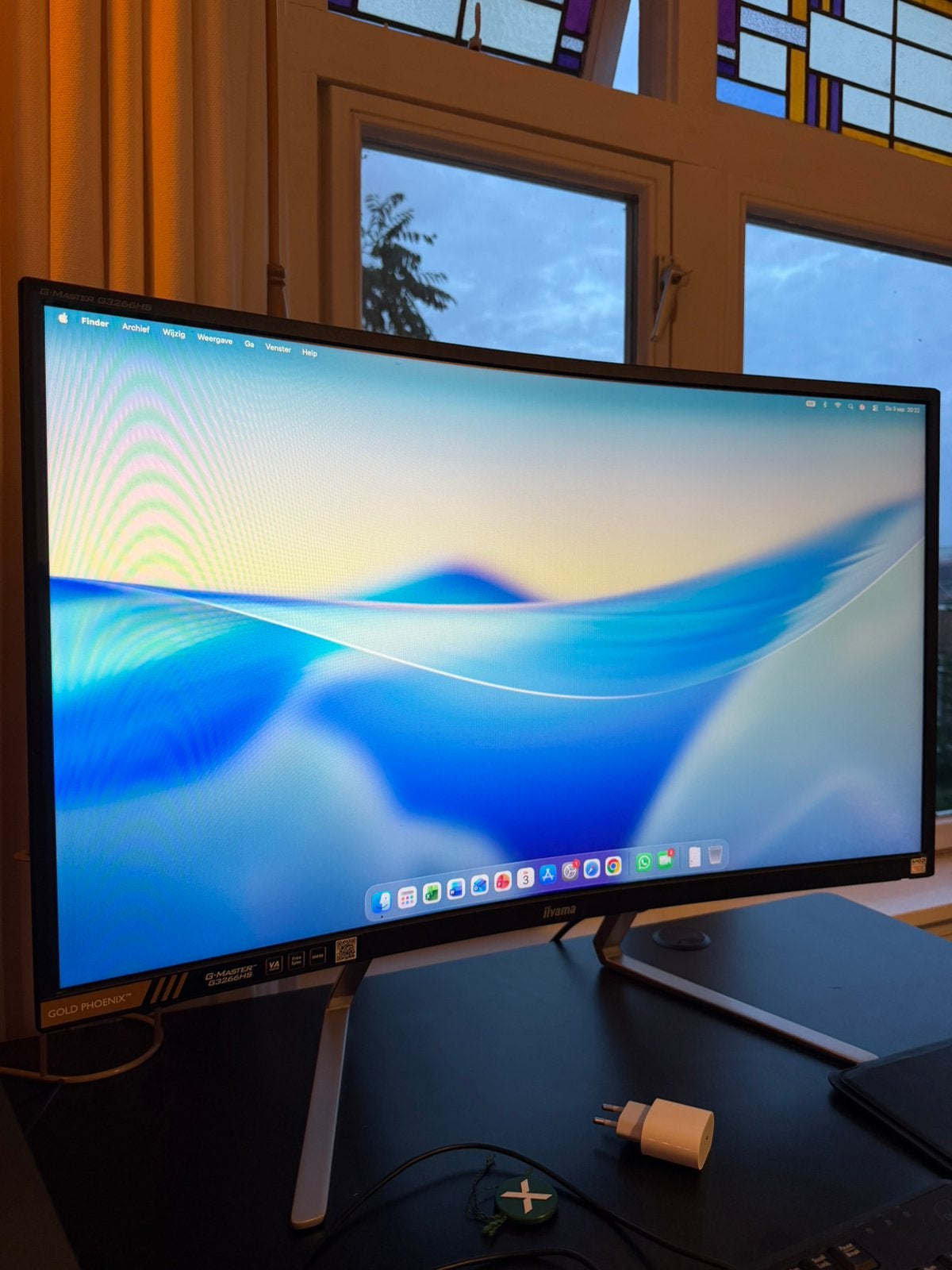 iiyama G-Master Gold Phoenix G3266HS - 32" Monitor (144Hz), 3 tot 5 ms, Ingebouwde speakers, 101 t/m 150 Hz, HDMI