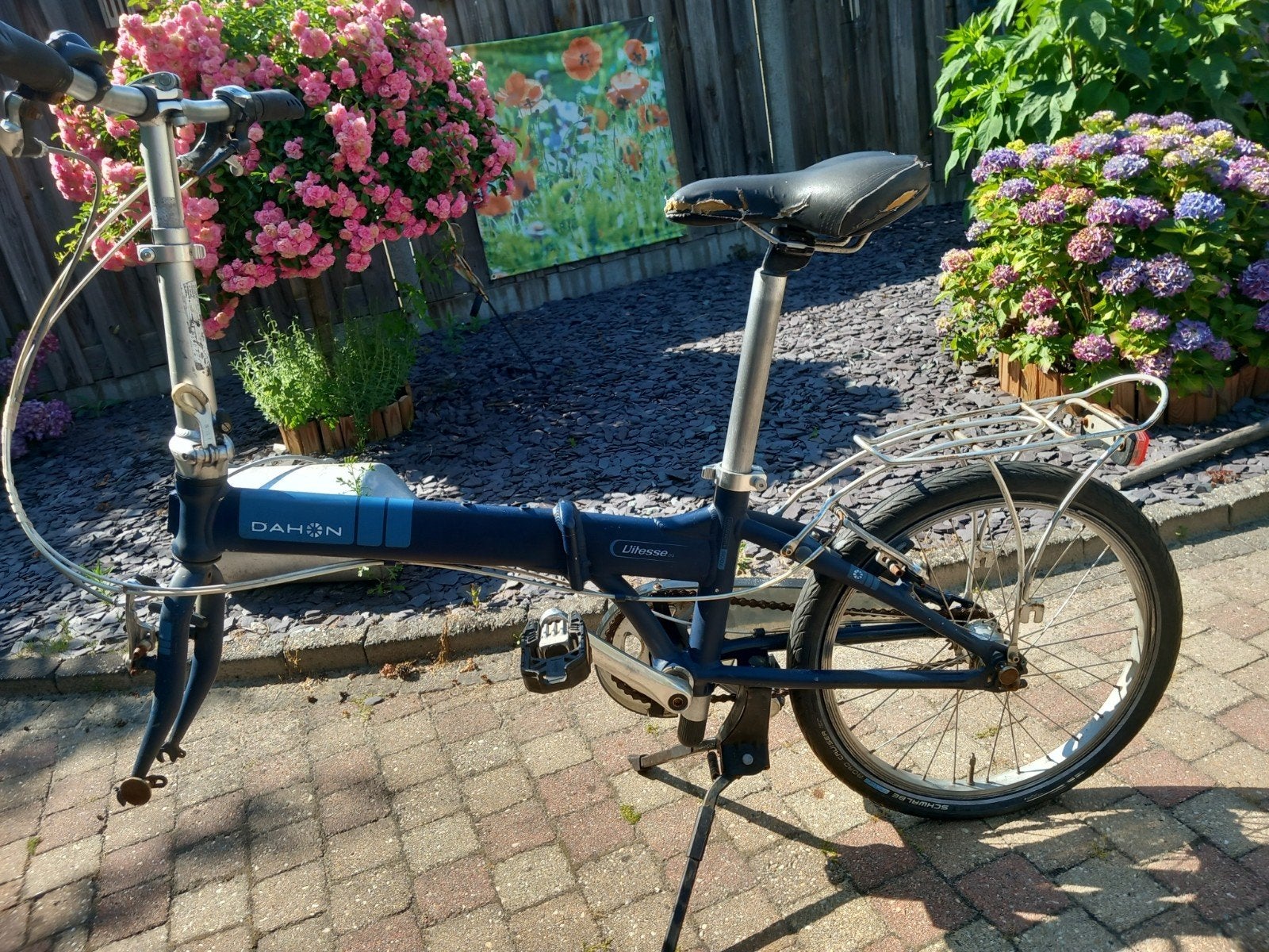 Dahon Vitesse D3  frame, voorvork, stuur, Fietsen en Brommers, Frame, Gebruikt, Ophalen of Verzenden, Aluminium