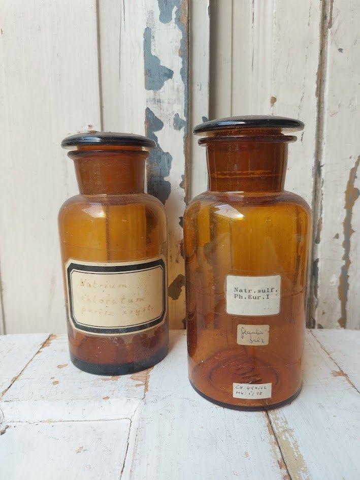 Antieke apothekersflessen, Antiek en Kunst, Ophalen of Verzenden