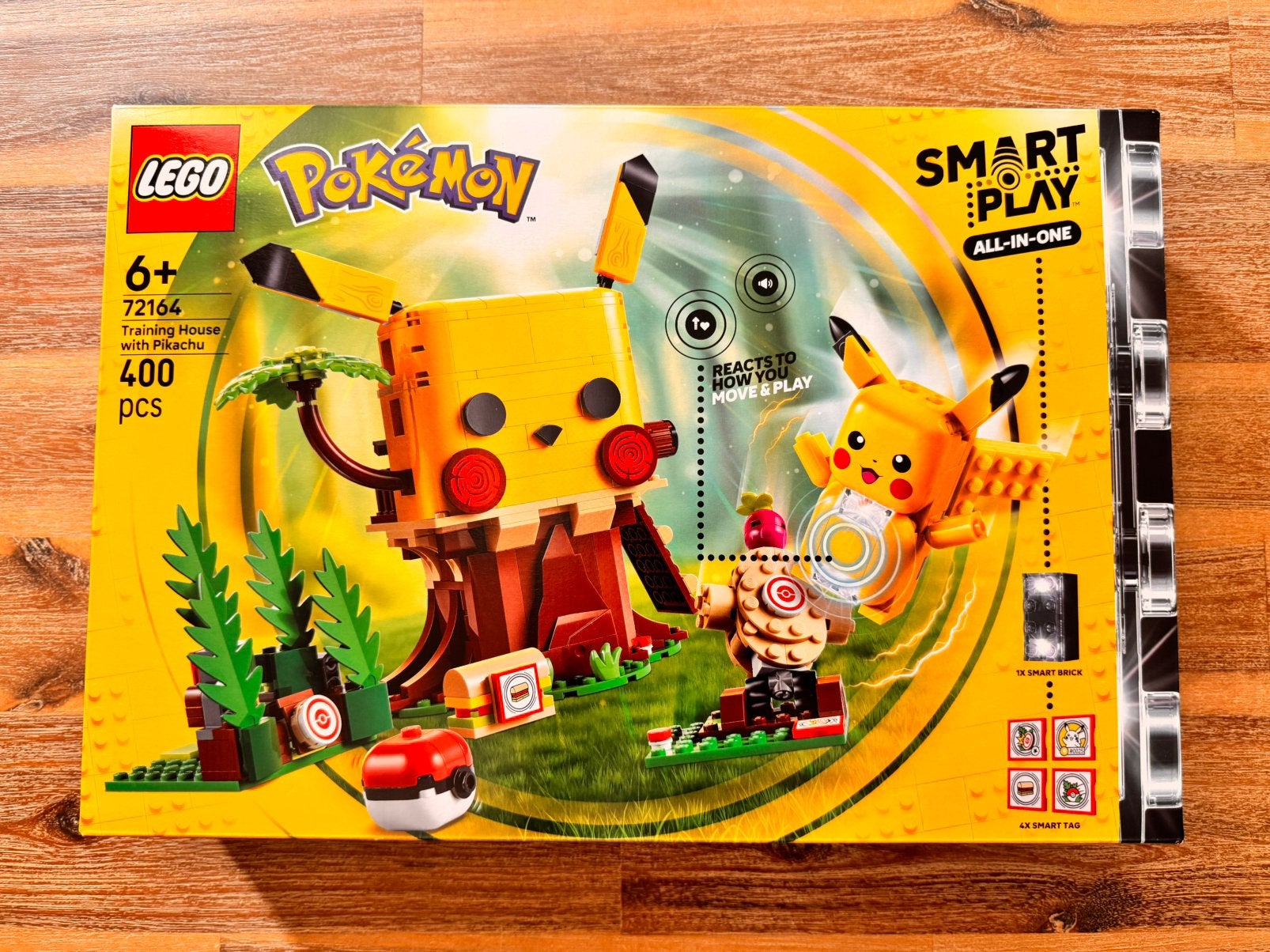 LEGO Pokémon 72164 SMART Play Training House with Pikachu, Overige thema's, Lego, Nieuw, Ophalen of Verzenden