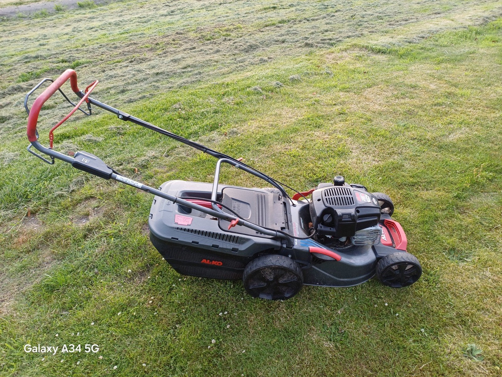 Benzine Grasmaaier AL-KO met aankoopbon, Tuin en Terras, Ophalen of Verzenden, Gebruikt, Benzine-grasmaaier, AL-KO