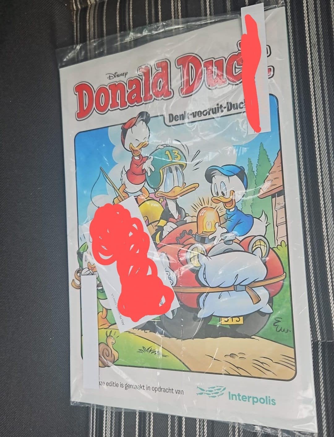 GEVRAAGD; Interpolis Donald Duck in seal, Boeken, Ophalen of Verzenden, Nieuw