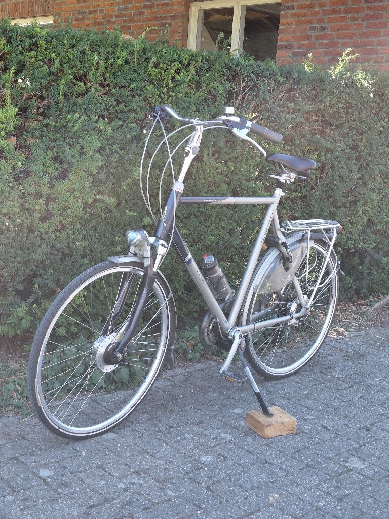 Gazelle Luzern herenfiets, Fietsen en Brommers, Fietsen | Heren | Herenfietsen, Ophalen, Gebruikt, Versnellingen, 65 cm of meer
