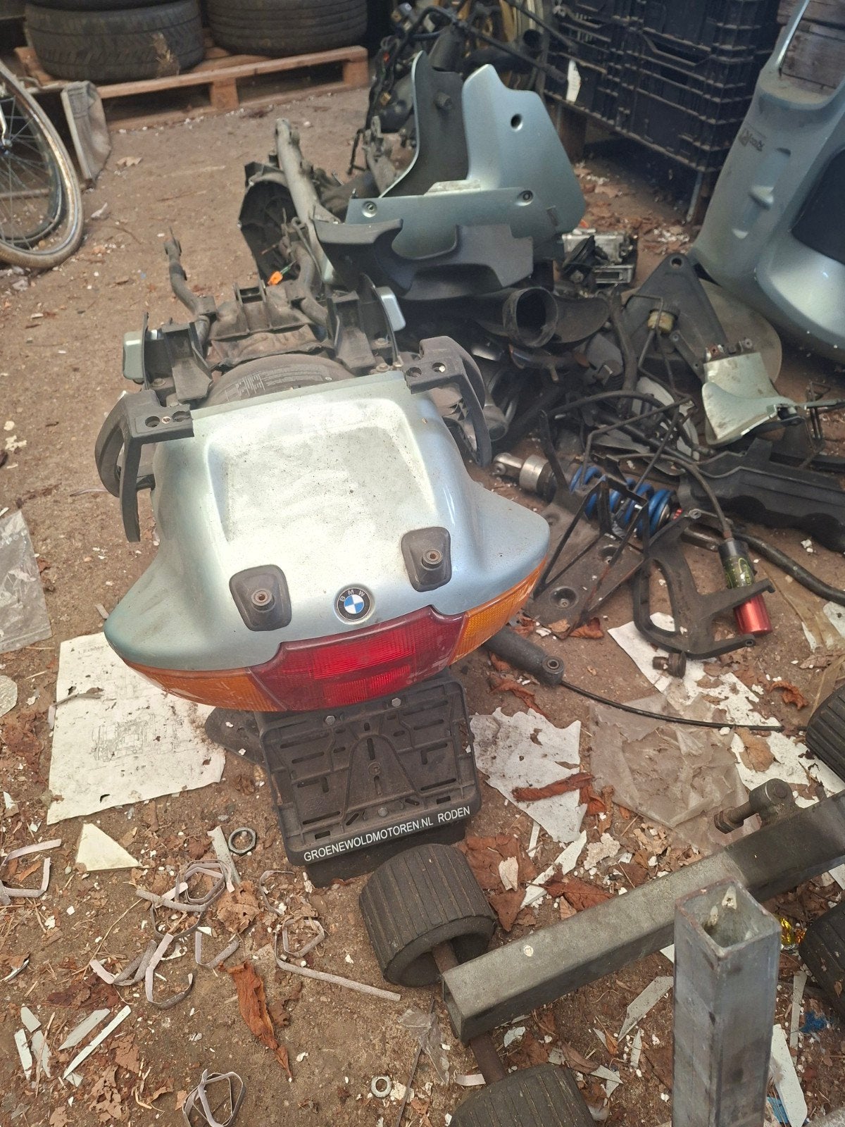 Parts  bmw r1100, Ophalen
