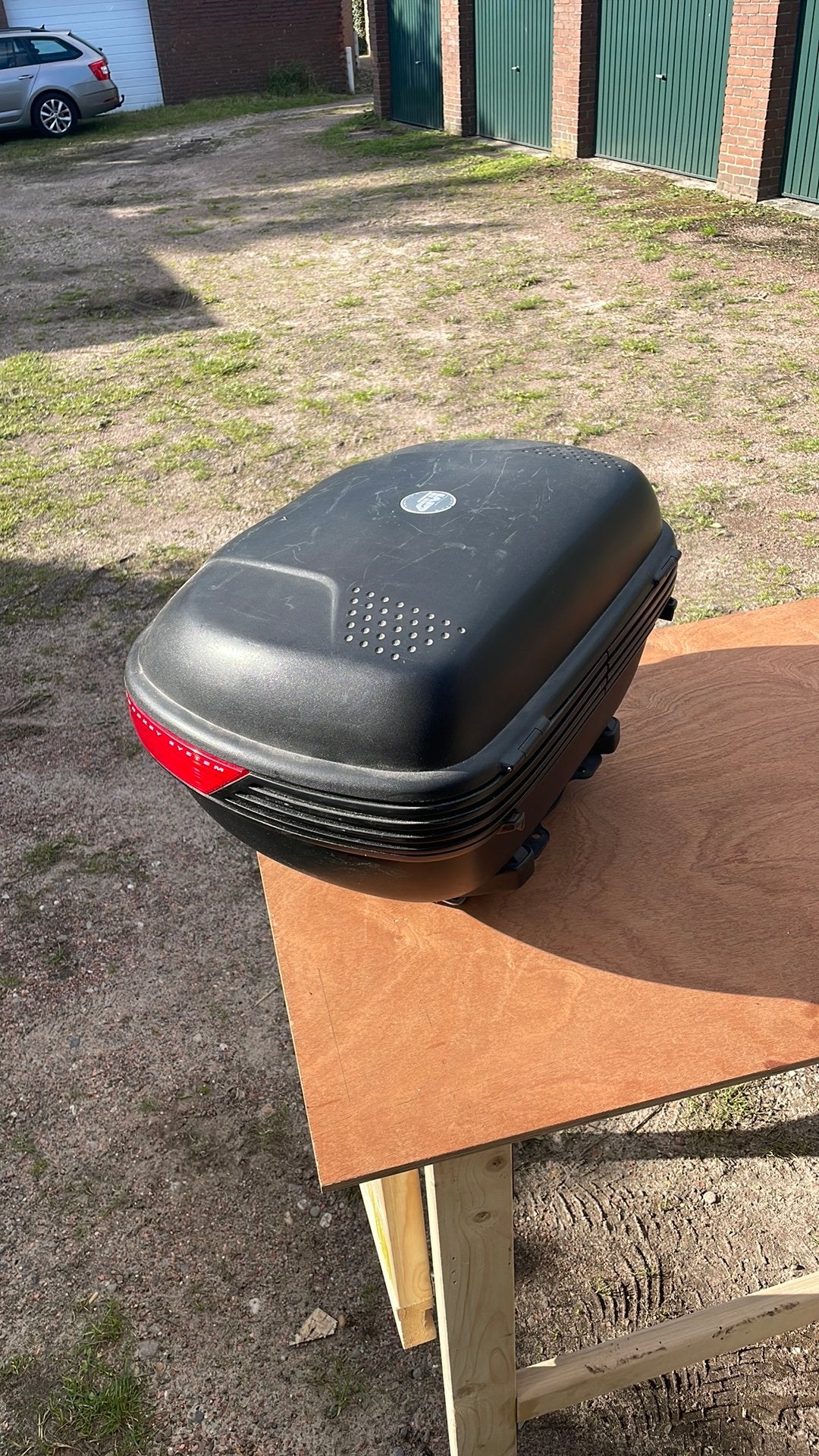 Givi monokey  topkoffer, Motoren, Ophalen of Verzenden, Gebruikt