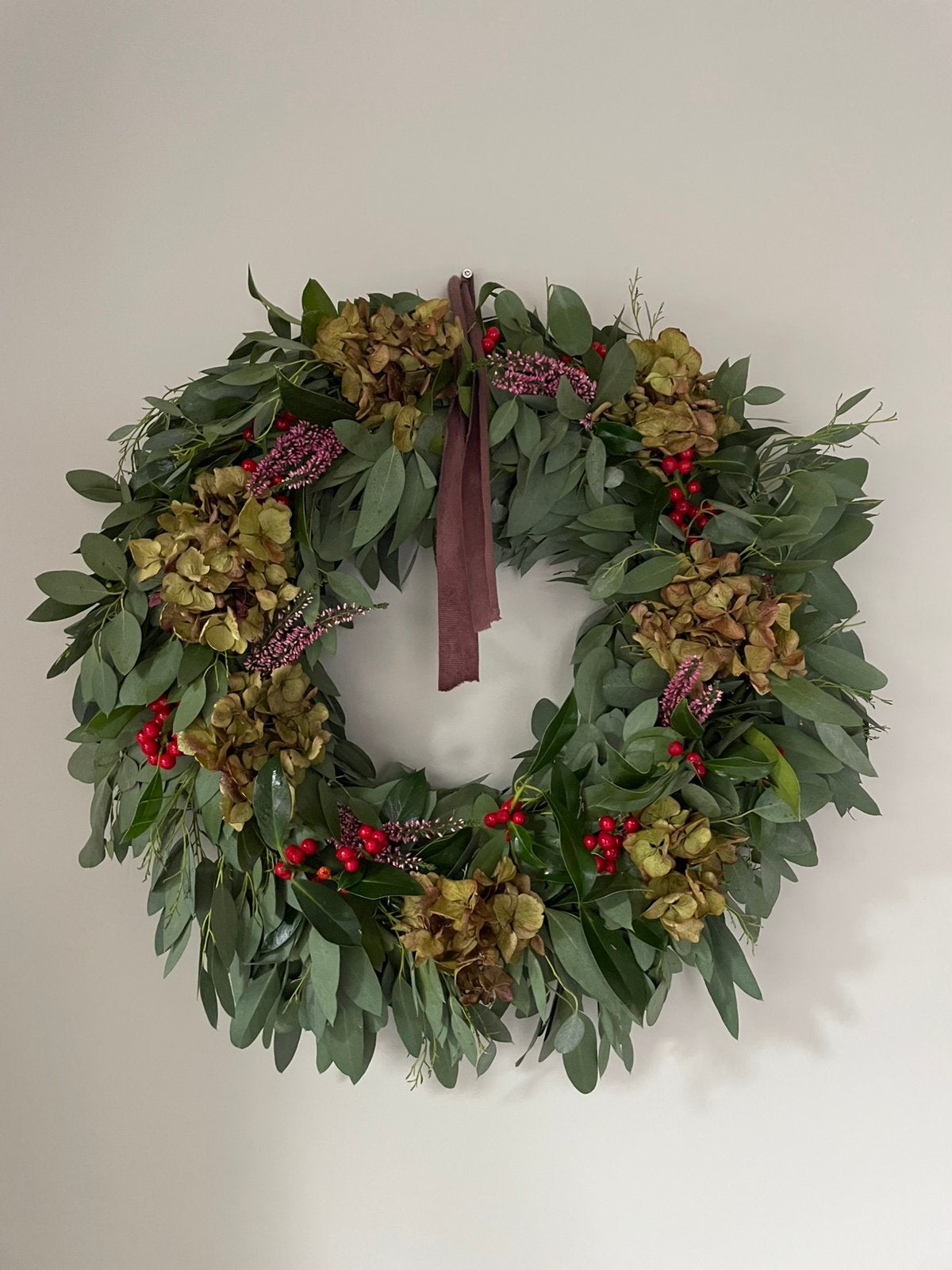 Herfstkrans -  krans 45 cm, Huis en Inrichting, Krans, 45 cm, Nieuw, Ophalen of Verzenden