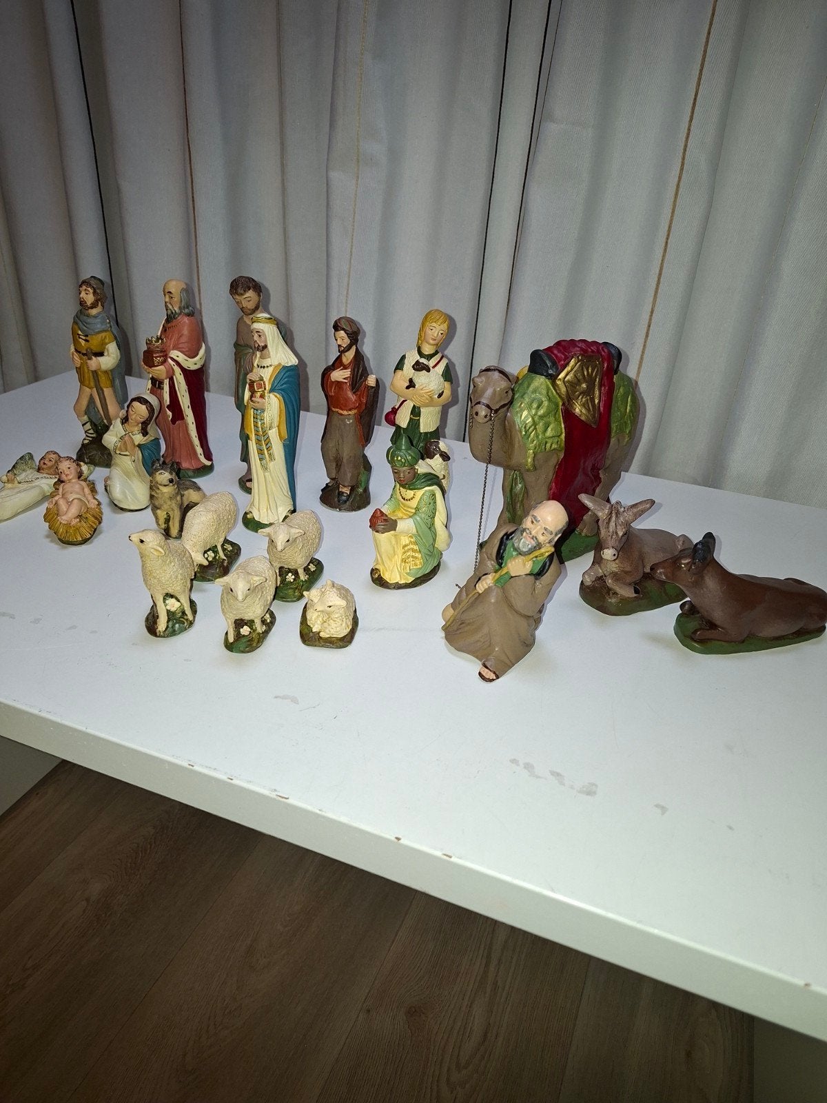 Complete  kerstgroep, Diversen, Ophalen