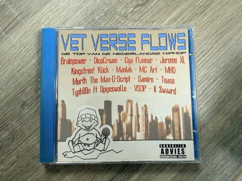 CD Vet Verse Flows - Nederlandse rap hip hop, Ophalen of Verzenden, 2000 tot heden, Zo goed als nieuw