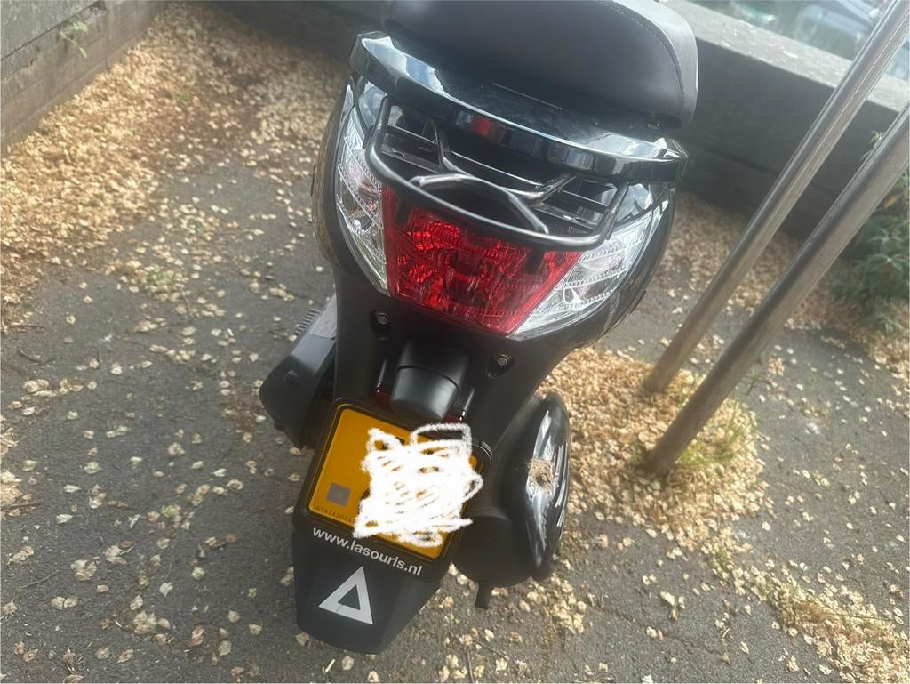 La Souris Scooter - Zwart, Gebruikt 45km, Overige merken, Ophalen of Verzenden, Zo goed als nieuw, Benzine