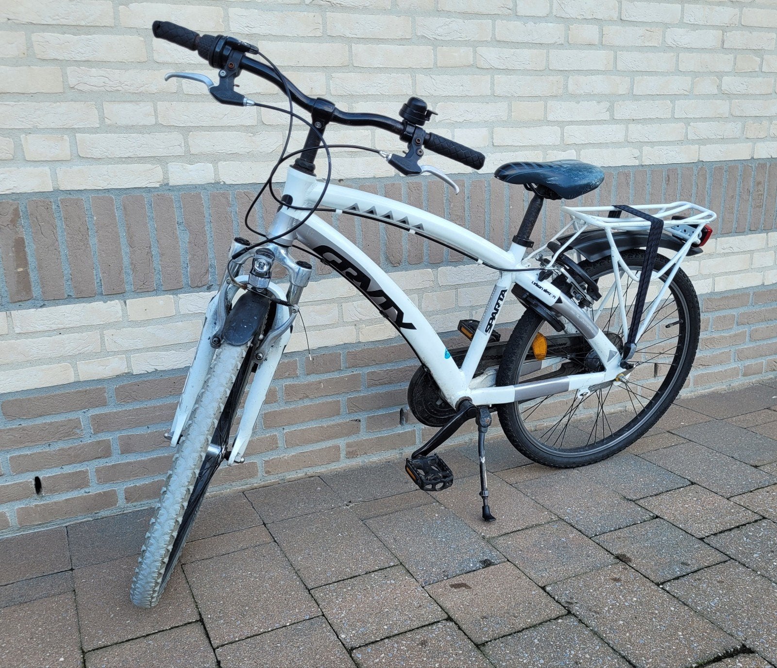 Fiets Sparta Gravity 22 inch, Ophalen, Sparta, Gebruikt, Velgrem