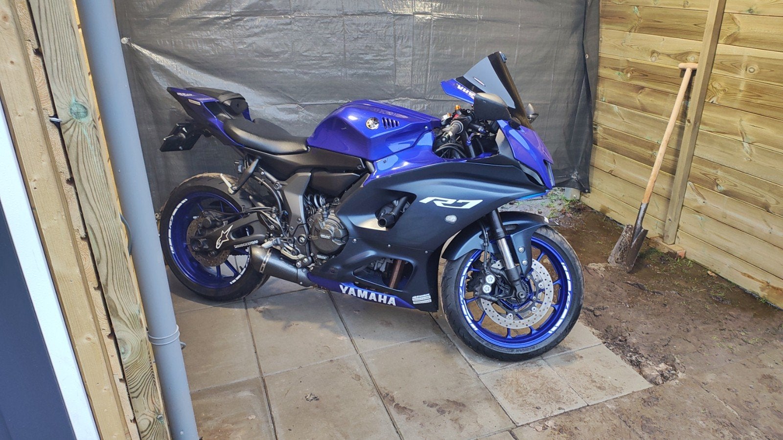 yamaha r7 orginele KAPPENSET, Ophalen, Gebruikt