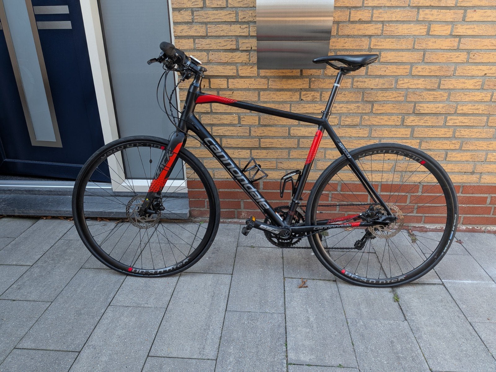 Cannondale Quick CX 2 Herenfiets - XL Frame, Shimano Sora, 28 inch, Zo goed als nieuw, 15 tot 20 versnellingen, Schijfrem