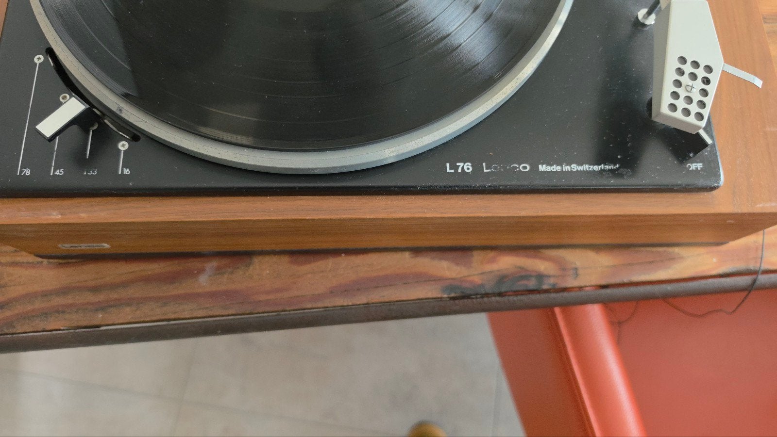 Lenco L76, Ophalen, Gebruikt, Platenspeler, Overige merken