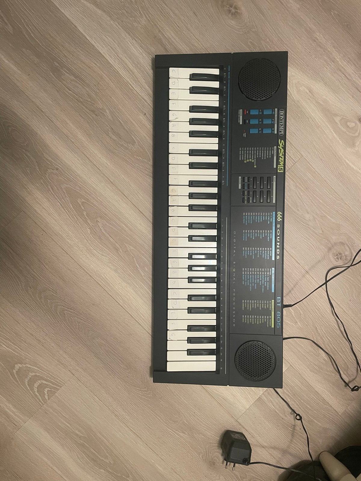 Bontempi System 5 BT 805 Keyboard - Zo goed als nieuw, Muziek en Instrumenten, Ophalen of Verzenden, Zo goed als nieuw, 49 toetsen