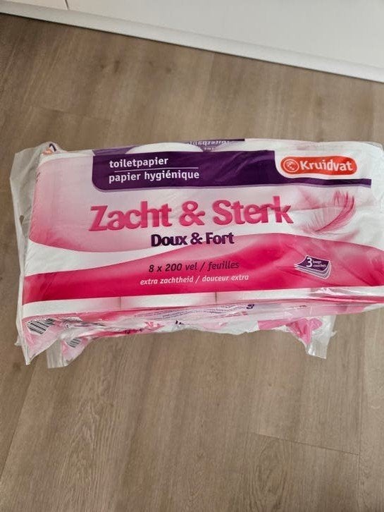 toiletpapier zacht & sterk kruidvat 5 pakken, Ophalen, Nieuw