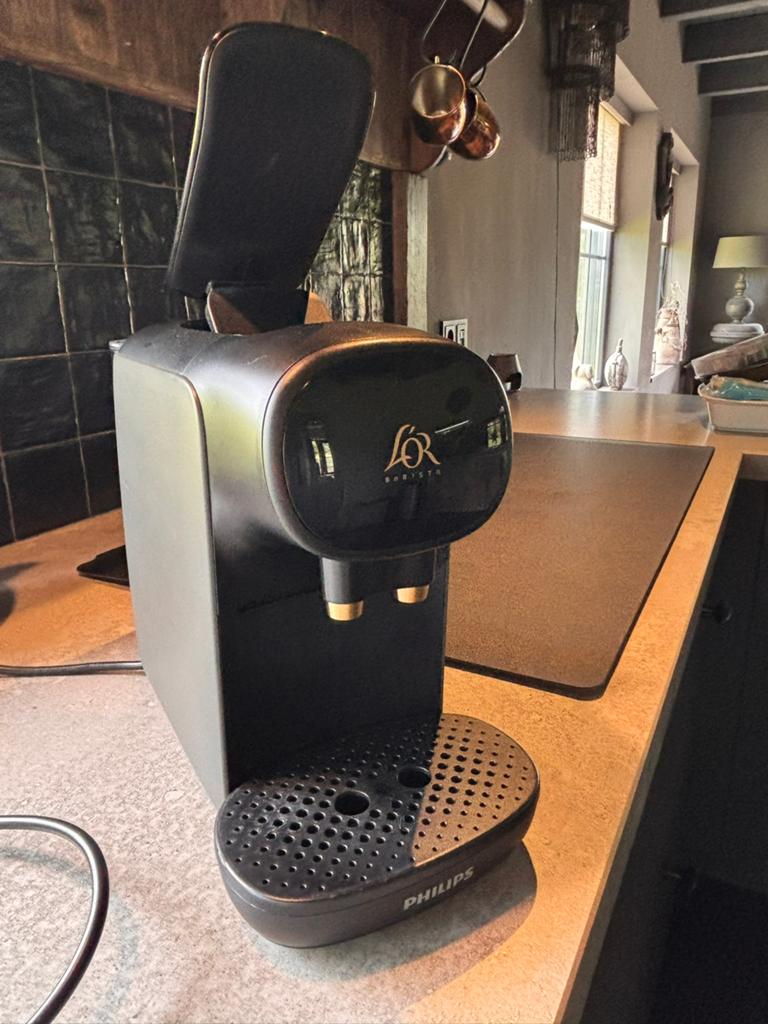 Philips L’or barista cupjes koffiemachine, Gebruikt, Espresso apparaat, Ophalen of Verzenden, 1 kopje