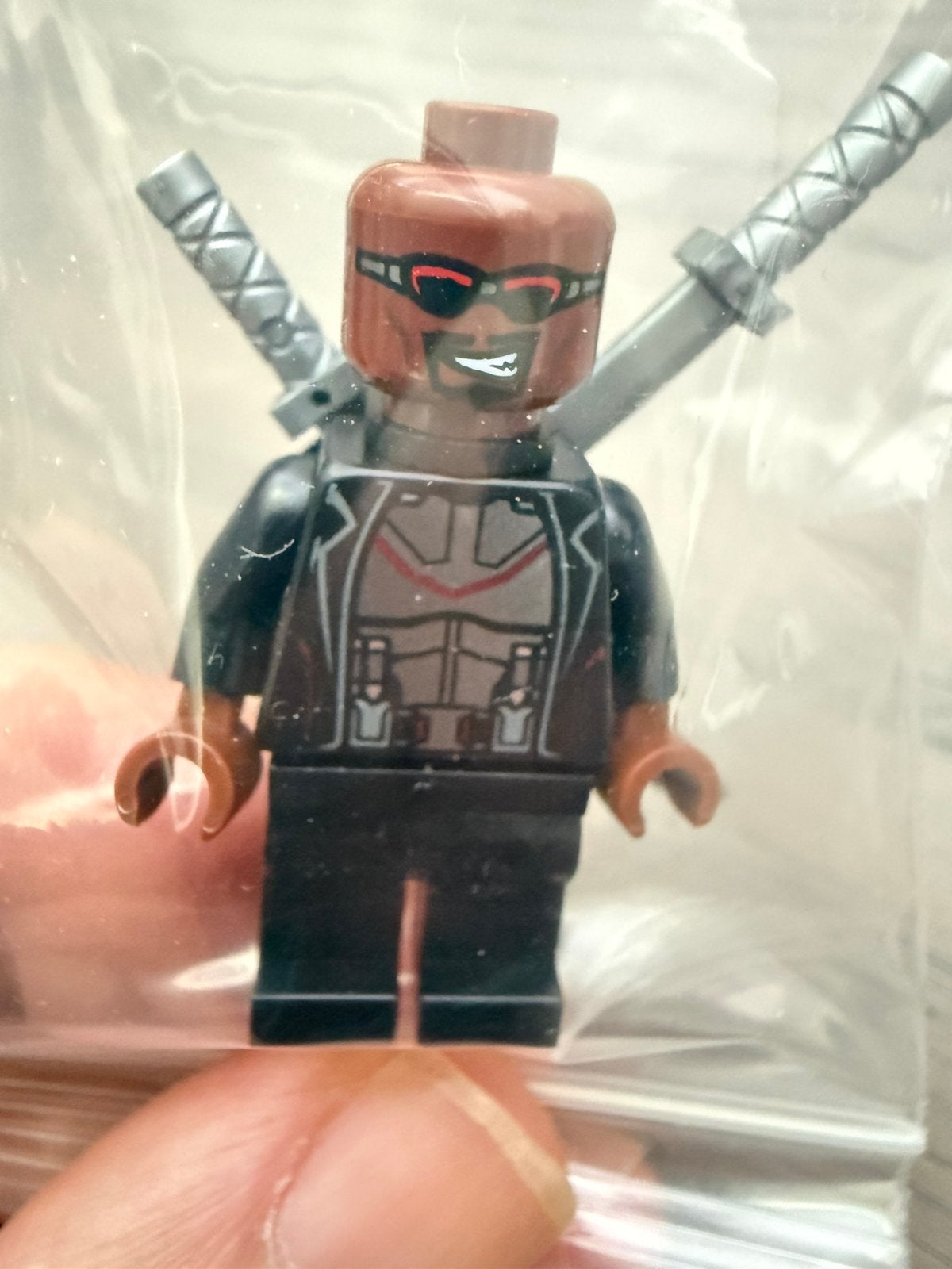 Marvel Lego Blade met 2 katana's - sh713, Marvel, Lego, Nieuw, Ophalen of Verzenden