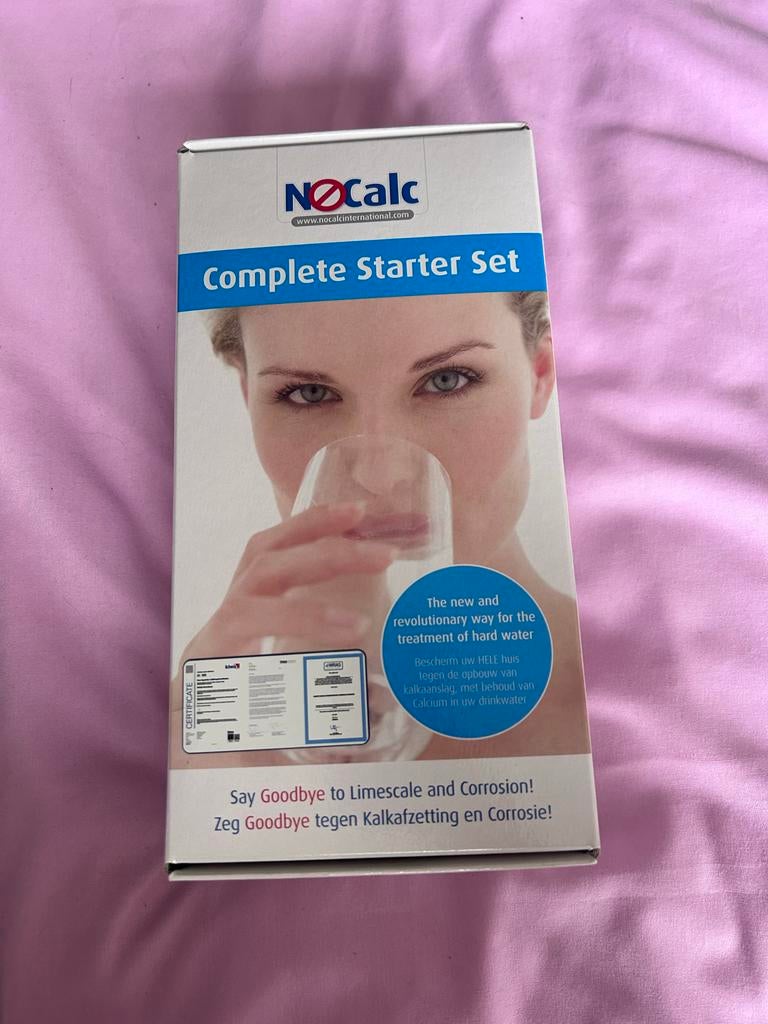 NoCalc Complete Starter Set waterontharder, Ophalen of Verzenden, Nieuw, Elektrische waterontharder