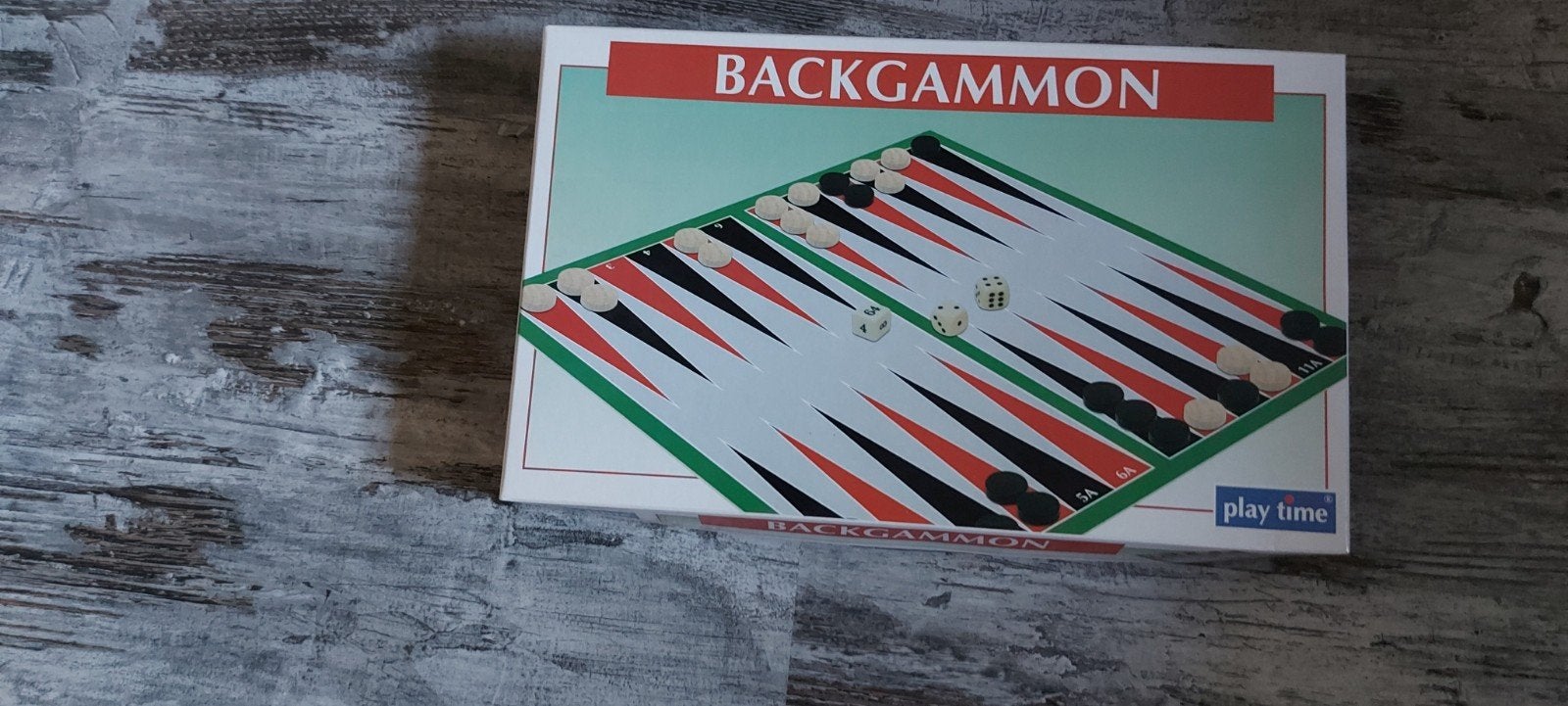backgammon, Hobby en Vrije tijd, Ophalen, Zo goed als nieuw