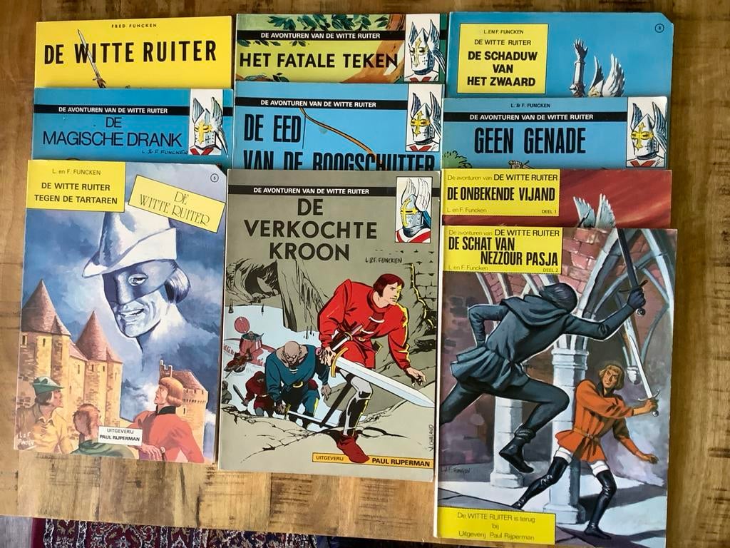 De Avonturen van de Witte Ruiter - Complete Serie, Boeken, Complete serie of reeks, Ophalen of Verzenden, Gelezen