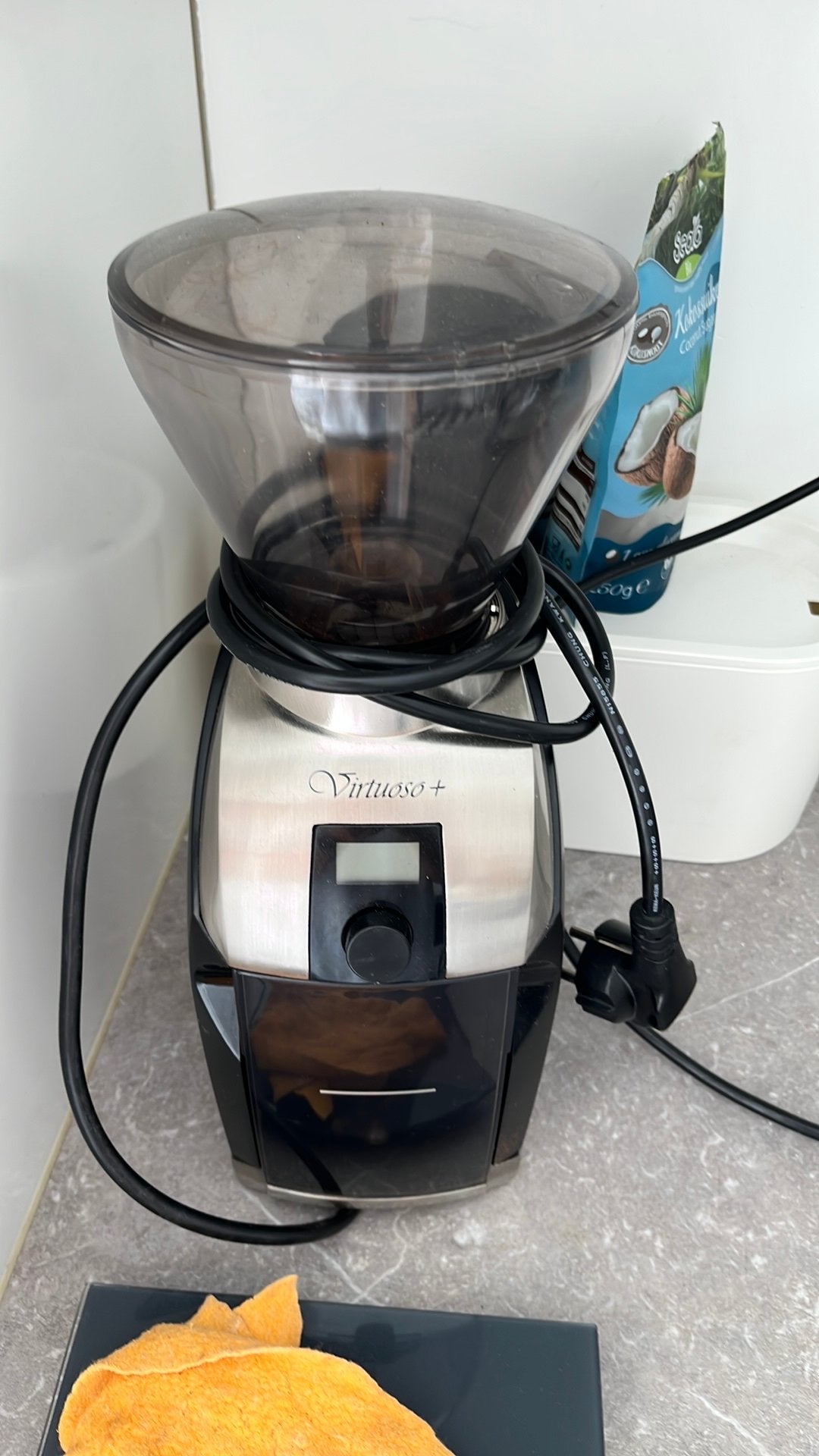 Baratza Virtuoso Plus Koffiemolen - Coffee Grinder, Gebruikt, Overige modellen, 10 kopjes of meer, Koffiebonen