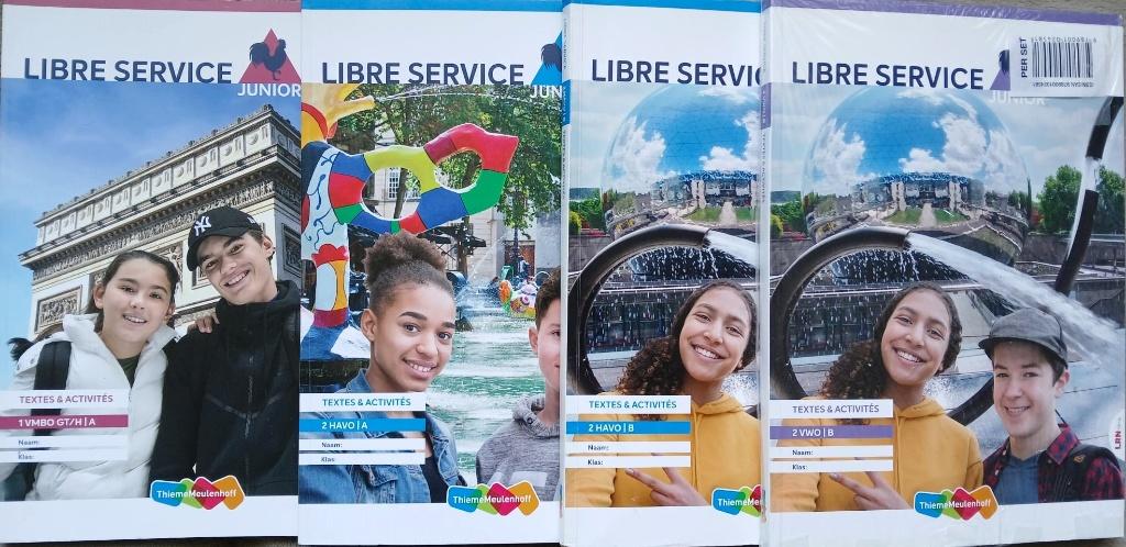 Libre Service LRN-line boeken Frans Onderbouw VMBO-HAVO-VWO, Boeken, Schoolboeken, Frans, Verzenden, ThiemeMeulenhoff, Zo goed als nieuw