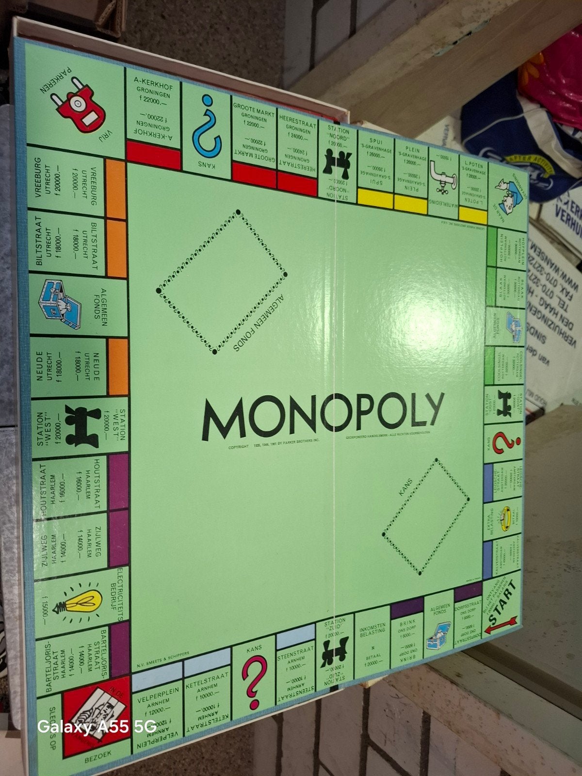 Monopoly bordspel - Vintage editie, Gebruikt, Onbekend, Ophalen of Verzenden, N.V. Smeets & Schippers
