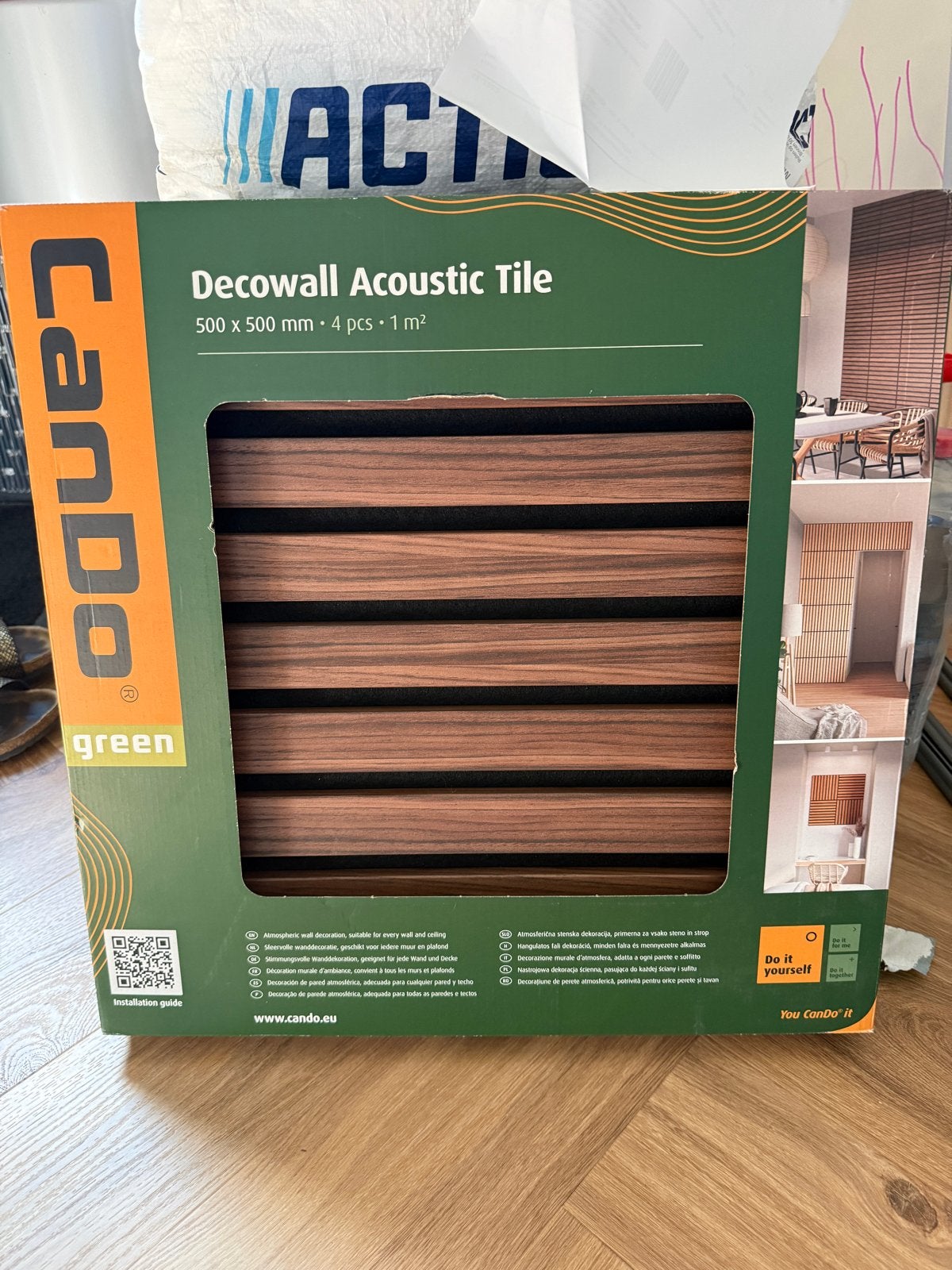 3 stuks Decowall Acoustic Tile wanddecoratie, Ophalen of Verzenden, Nieuw