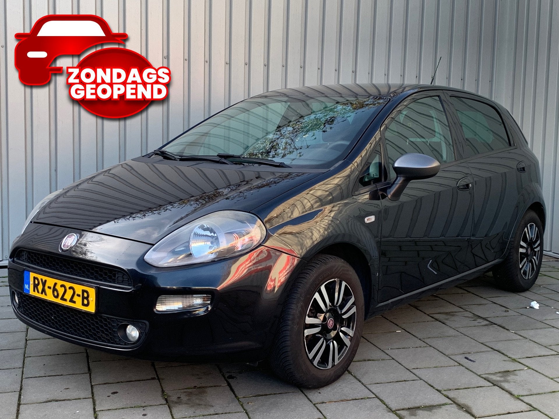 Fiat Punto Evo 1.2 Street|112000KM|Airco|5 Deurs|, Auto's, Fiat, Voorwielaandrijving, Stof, 4 cilinders, 400 kg