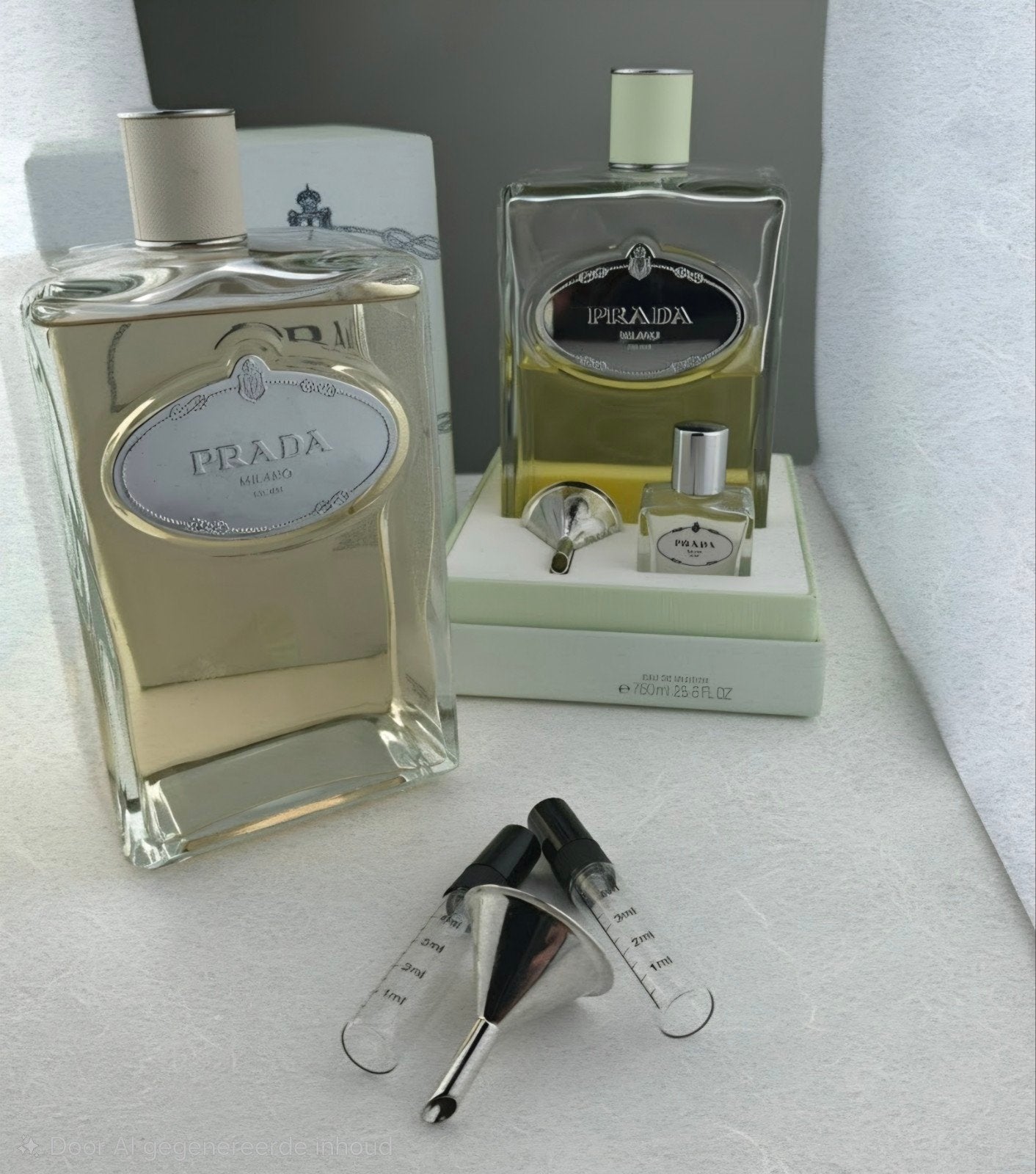 Prada Infusion d'Homme edt & Infusion d'Iris edp (sample), Ophalen, Nieuw