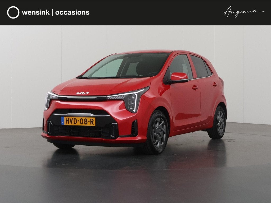 Kia Picanto 1.0 DPI DynamicPlusLine | Parkeersensoren Achter, Auto's, Kia, Voorwielaandrijving, Stof, Euro 6, 4 stoelen