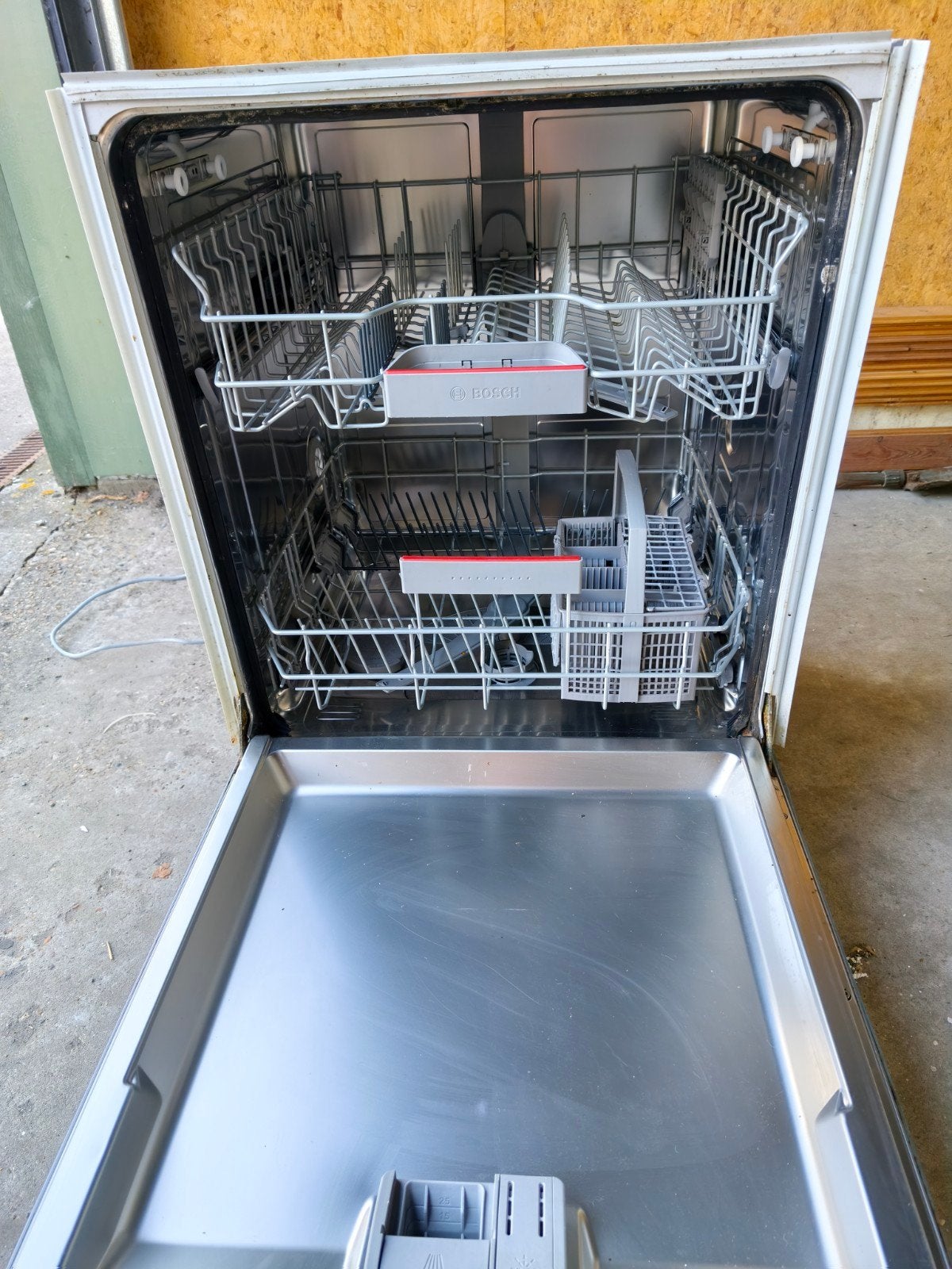 Topkwaliteit Bosch inbouw vaatwasser, Ophalen, Inbouw, 85 tot 90 cm