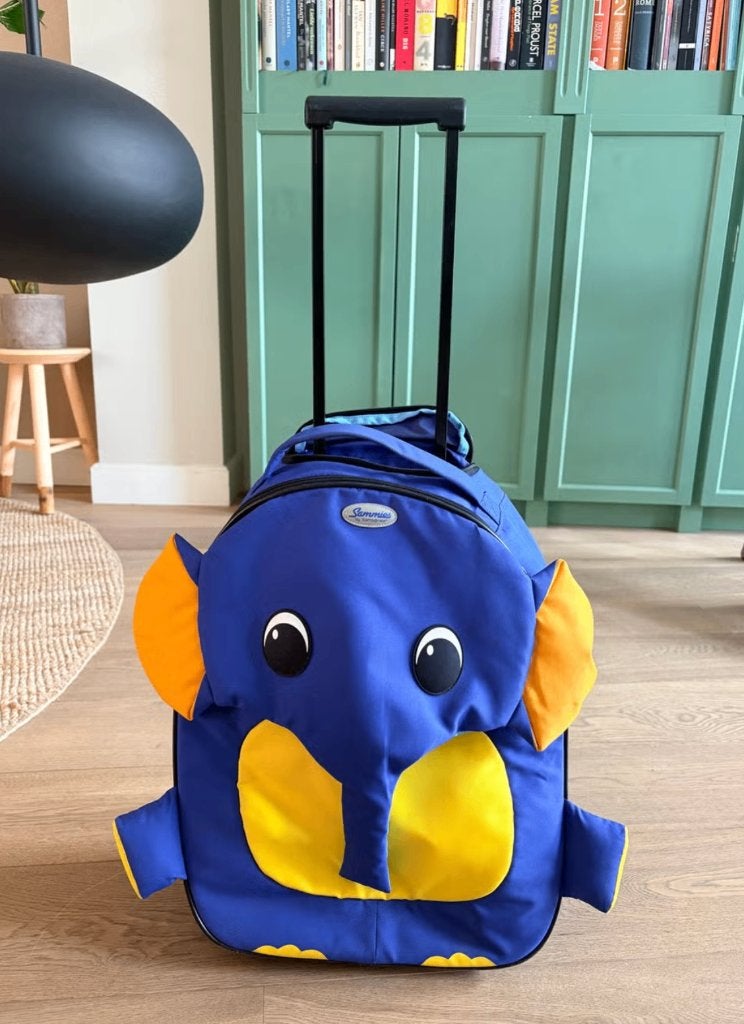 Sammies by Samsonite kinder trolley olifant, Blauw, Minder dan 40 cm, Minder dan 35 cm, Ophalen of Verzenden