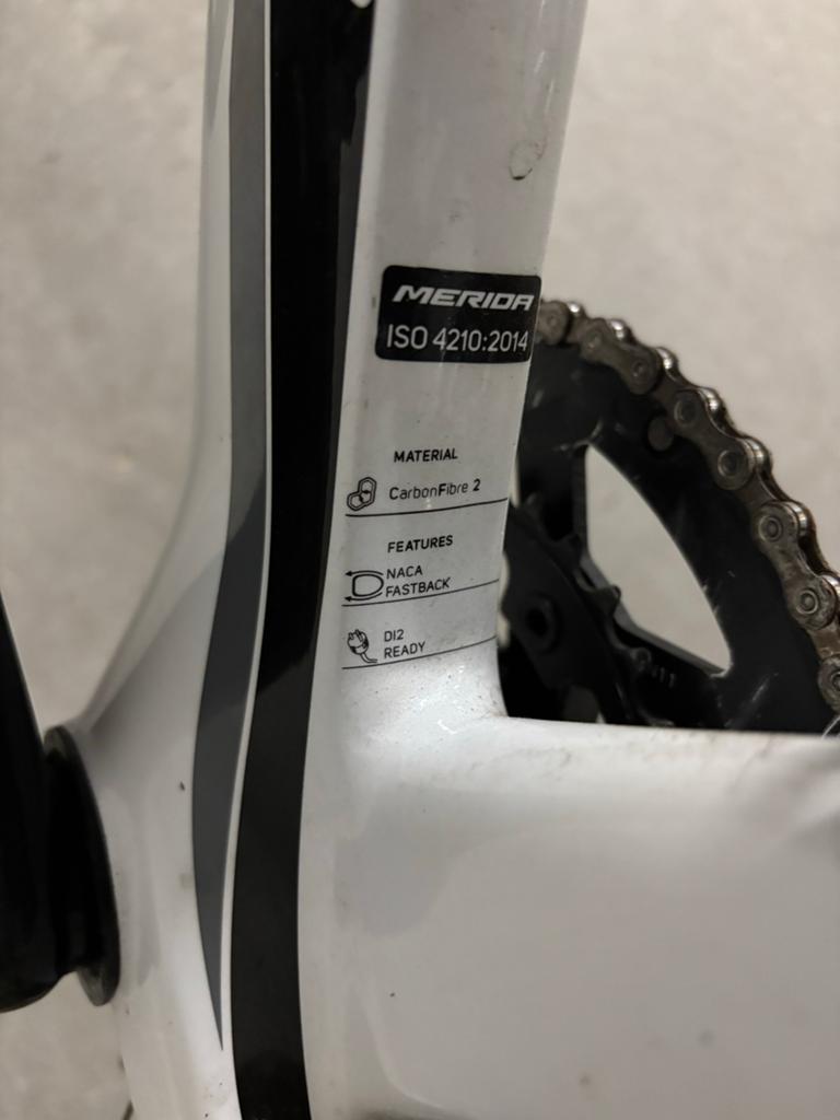 Merida Racefiets - Carbon Fibre 2, Di2 Ready, 28 inch, Gebruikt, Carbon, Meer dan 20 versnellingen