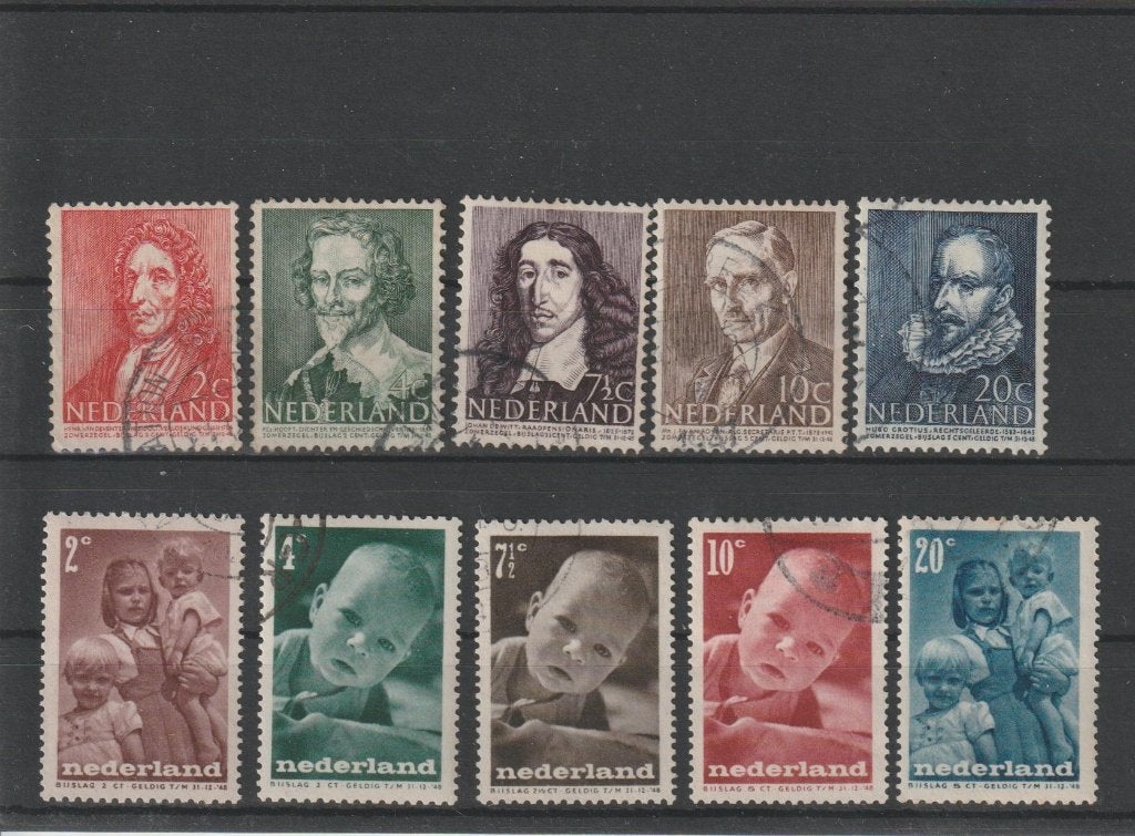 Nederland - jaargang 1947 gestempeld, compleet., Postzegels en Munten, Postzegels | Nederland, Ophalen of Verzenden, Na 1940, Gestempeld